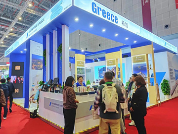Hellas Group showcases at 8th CIIE and hosts Greek National Reception