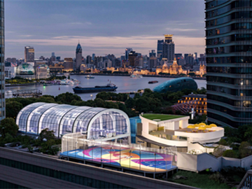 A new trendy sports hub debuts in North Bund