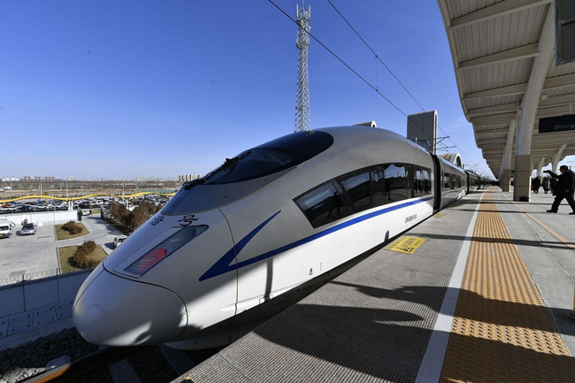 First high-speed rail opens in Ningxia
