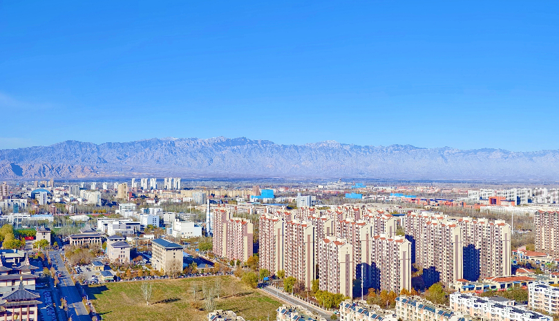 Magnificent and rare early-winter scene emerges in Xixia district