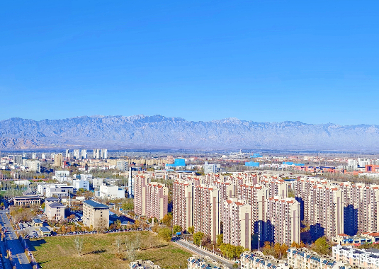 Magnificent and rare early-winter scene emerges in Xixia district
