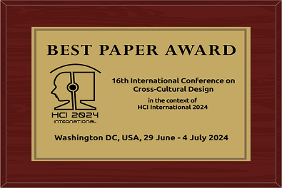 BIT's faculty and student win the Best Paper Award at HCI International 2024