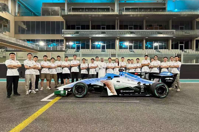 China-Arab team secures second place in Abu Dhabi Autonomous Racing League