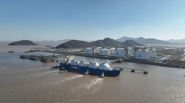 Zhoushan receives 61,000-ton LNG shipment to support winter demand