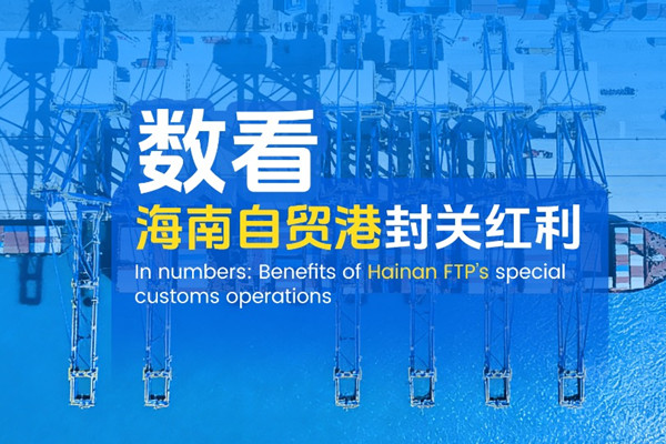 In numbers: Benefits of Hainan FTP's special customs operations