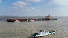 Zhoushan receives China's first Simandou iron ore shipment