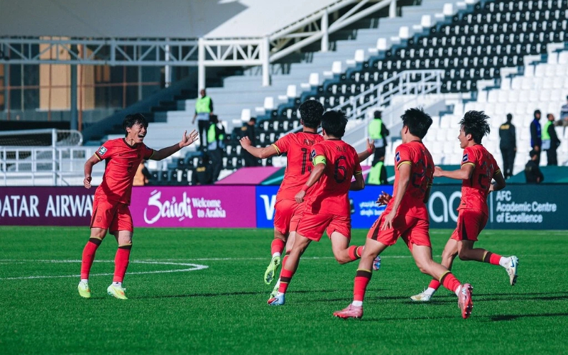 Historic final berth at U23 Asian Cup