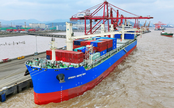 Zhoushan launches first South American BRICS container shipping route