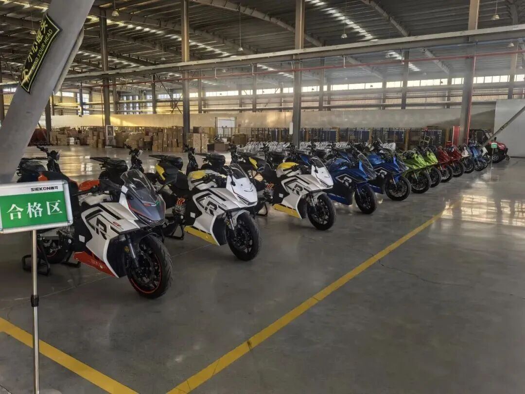 Jiaxing's electric motorcycles gain international popularity