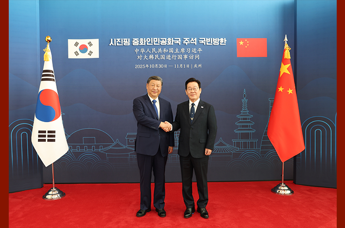 Китай стремится совместно с Республикой Корея обеспечивать устойчивое развитие отношений стратегического сотрудничества и партнерства -- Си Цзиньпин