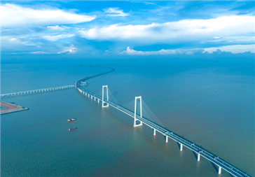 Shenzhen-Zhongshan Link passed the project acceptance inspection