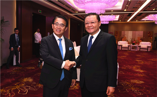 Wang Weizhong meets with governor of Japan's Aichi prefecture