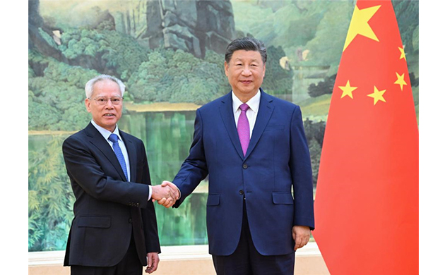 Xi meets Macao's incoming chief executive Sam Hou Fai