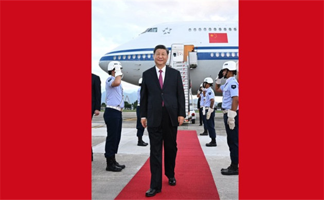 Xi arrives in Brazil for G20 Summit, state visit