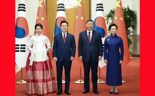 Xi holds talks with ROK President Lee Jae Myung