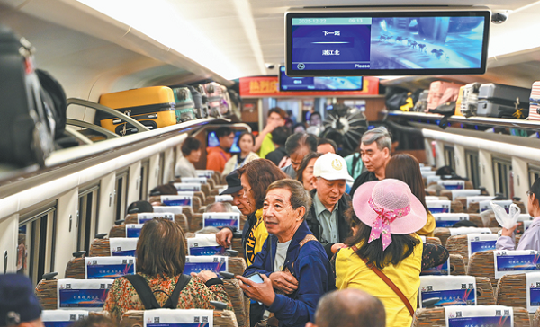 Two new high-speed rail lines boost agriculture, industry in Guangdong