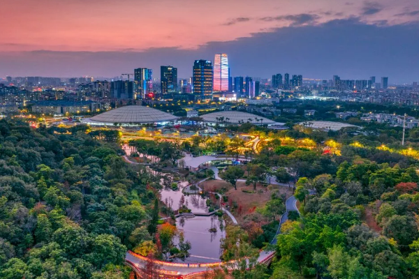 Yunxi Botanical Garden creates urban green lung