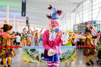 Baiyun airport transforms into fun-filled wonderland for kids