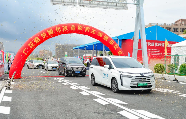 Main line of Guanghua Road expressway reconstruction project opens to traffic