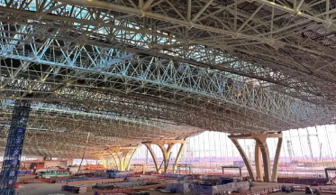 T3 Terminal of Baiyun airport nears completion