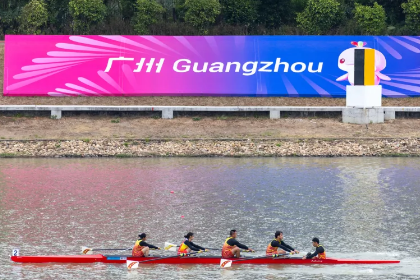 Rowing events conclude in Guangzhou