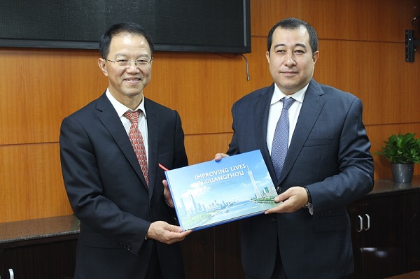 Guangzhou, Uzbekistan to strengthen economic cooperation