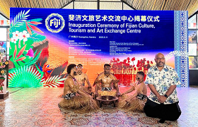 Fijian cultural exchange center opens in Nansha