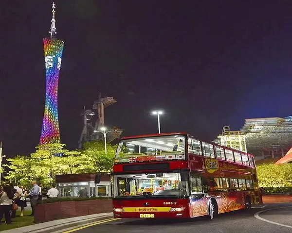 Sightseeing bus routes in Guangzhou resume operation