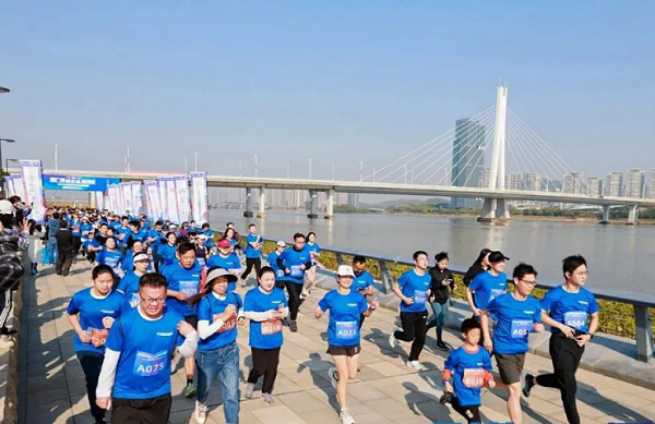 Youth running event held in Nansha to strengthen ties within GBA