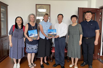 Fu Xuanguo meets with ASU team