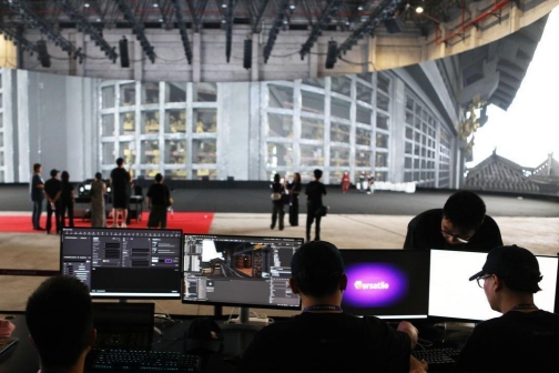 China's first AI virtual film base opens in Huzhou