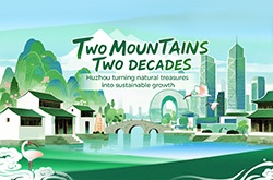 Huzhou turning natural treasures into sustainable growth