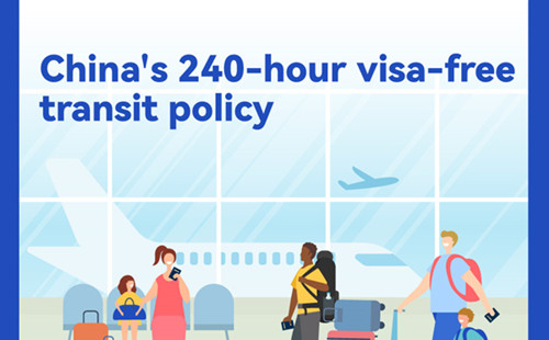 China's 240-hour visa-free transit policy
