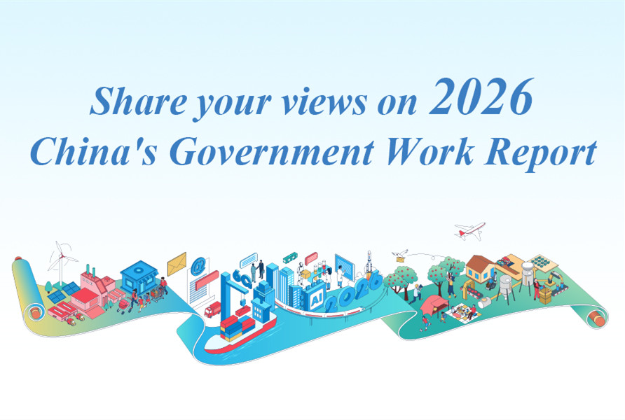 Share your views on 2026 China's Government Work Report