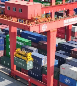 Taizhou International Container Terminal achieves new record