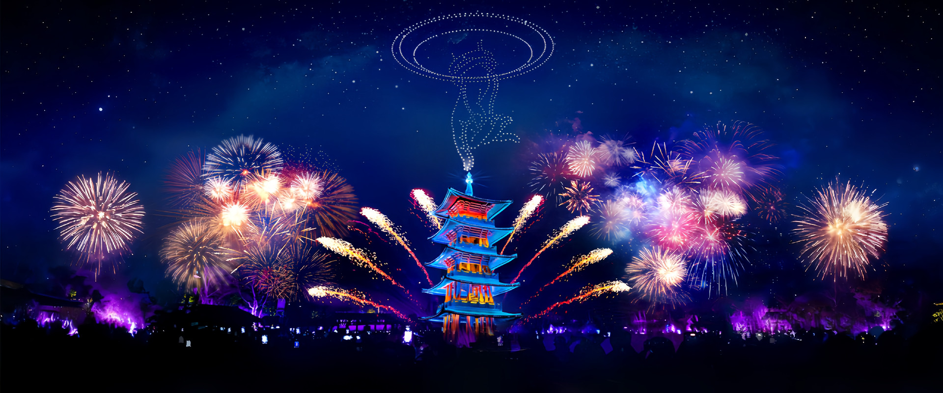 Wuxi drone show enthralls audiences