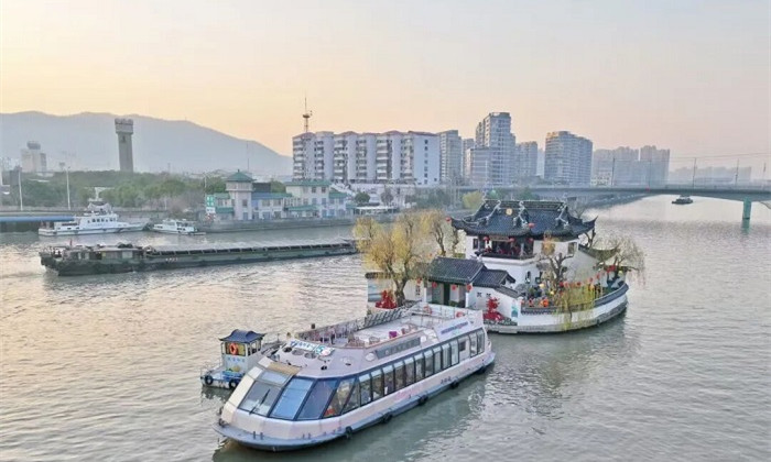 Huangbudun Islet starts greeting visitors