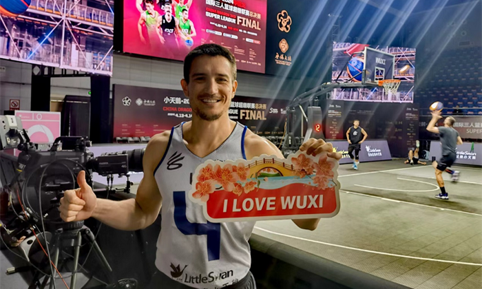 FIBA 3x3 basketball champion joins Wuxi school as sports advisor