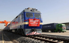 Cargo yard of Zhangjiagang North Station opens 