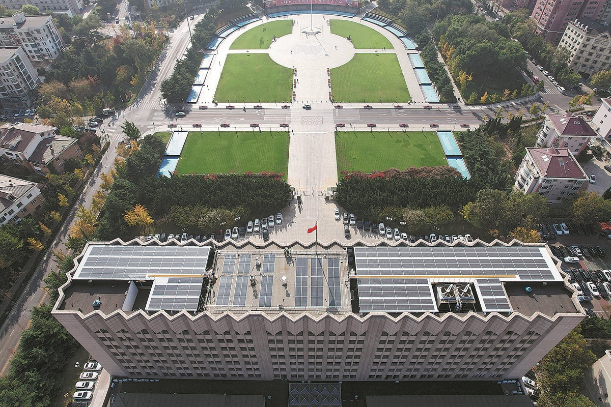 Rooftop PV panels to help cut emissions in Dalian