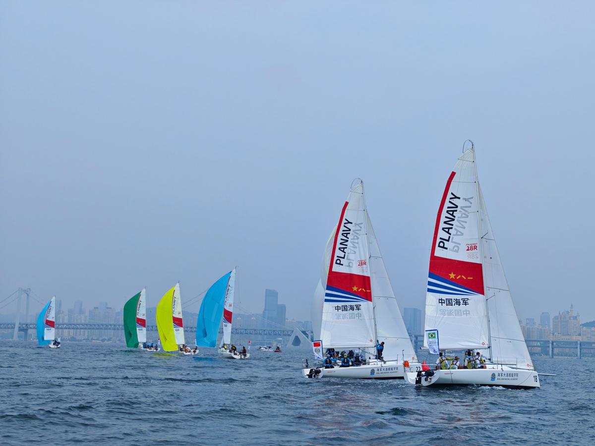 Dalian hosts inaugural Navy Cup International Sailing Regatta