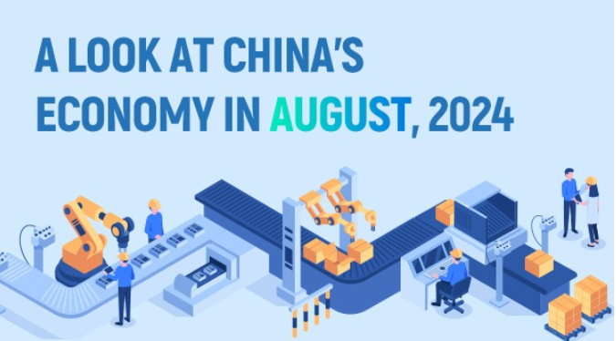 A look at China's economy in August 2024