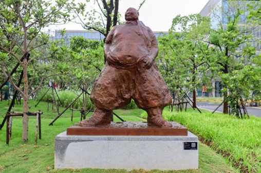 Dishui Lake sculpture park enchants in Lin-gang2.png