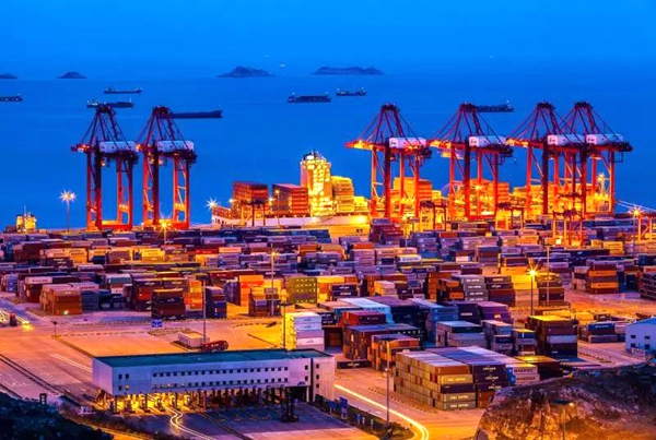 Lin-gang sets goal to become intl shipments hub