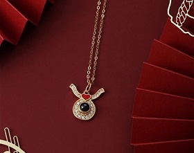 Taurus blessing necklace