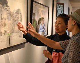 Museum's latest exhibition focuses on paintings depicting Historic Centre of Macao