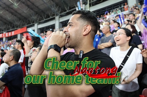 Intl friends cheer for Nantong