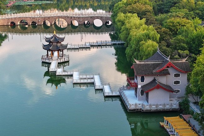 Jiuqu Bridge returns with enhanced structure