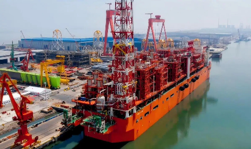 NETDA's company makes China's largest FLNG facility