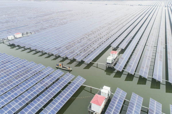 Solar farm in Zhenhai achieves win-win result